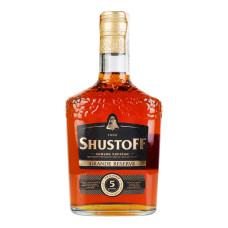 Коньяк 0.5л 40% 5 зірок Grande Reserve Shustoff пл