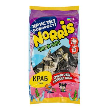 Чипси-норі Краб Norris м/у 15г