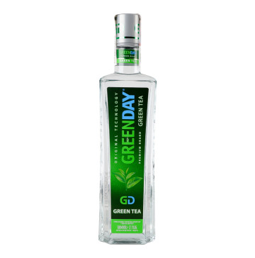Горілка 500мл 37.5% особлива Green tea Green Day пл