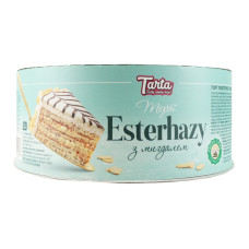 Торт повітряно-горіховий з мигдалем Esterhazу Tarta к/у 430г