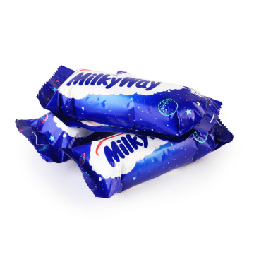 Батончик з суфле вкритий молочним шоколадом Minis Milky Way кг