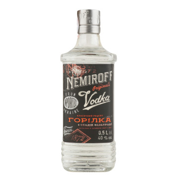 Горілка 0.5л 40% Особлива Nemiroff пл