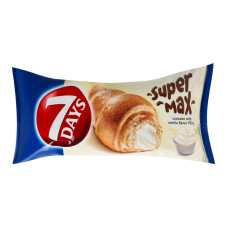 Круасан з начинкою зі смаком ванілі Super Max 7 Days м/у 110г