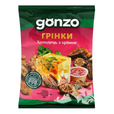 Грінки житні Холодець з хріном Gonzo м/у 50г