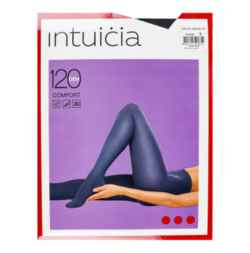 Колг жін Інтуіція comfort premium 120den чорн р2
