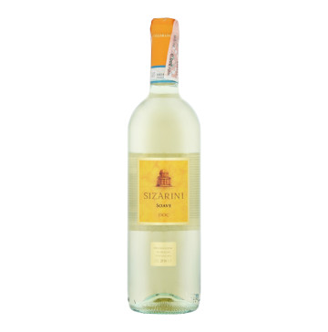 Вино 0.75л 11.5% біле сухе Soave Sizarini пл