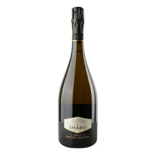 Вино ігристе 0.75л 10.5-13.5% біле сухе Brut Shabo пл