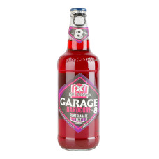 Пиво спеціальне пастеризоване зі смаком гранату Pomegranate fizz Hardcore Seth&Riley's Garage 8% с/пл 440мл