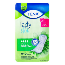 Прокладки урологічні Normal Lady Slim Tena 12шт