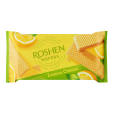 Вафлі Lemon Cream Wafers Roshen м/у 216г