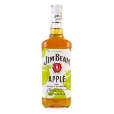 Лікер міцний Jim Beam Apple 32.5% с/пл 1л