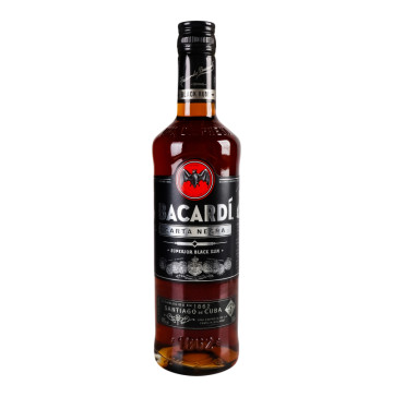 Ром 0.5л 40% Carta Negra Bacardi пл