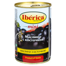 Маслини з кісточкою Iberica з/б 300г Маслини з кісточкою Iberica з/б 300г