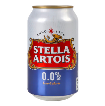 Пиво світле безалкогольне Stella Artois з/б 330мл