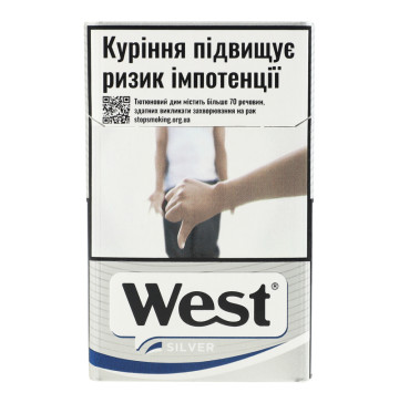 Сигарети з фільтром West Silver 20шт