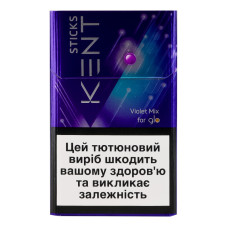 Виріб тютюновмісний для нагрівання з фільтром Kent Sticks Violet Mix 20шт