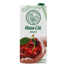 Нектар Вишня Наш сік т/п 0.95л