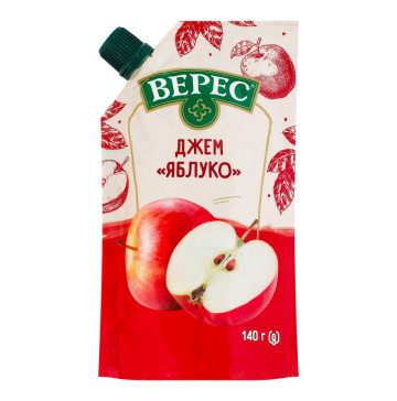 Джем нестерилізований Яблуко Верес д/п 140г