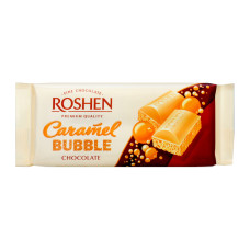 Шоколад пористий Caramel Bubble Roshen м/у 80г