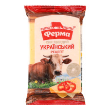 Сир 45% твердий Український рецепт Ферма м/у 150г