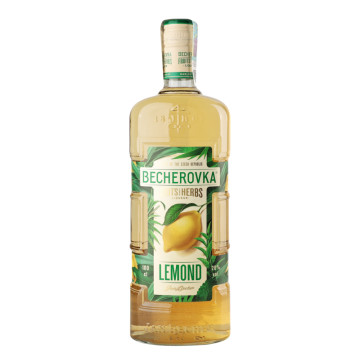 Настоянка 1л 20% лікерна на травах Лимон Becherovka пл