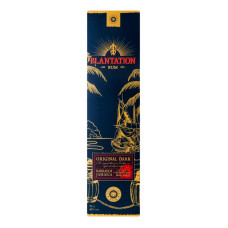 Ром 0.7л 40% Original Dark Plantation к/у