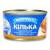 Кілька чорноморська нерозібнана обсмажена в томатному соусі Аквамарин з/б 230г