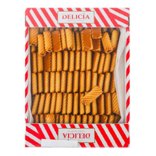 Печиво здобне зі смаком вишні Супер-Моніка Delicia кг Печиво здобне зі смаком вишні Супер-Моніка Delicia кг