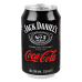 Напій слабоалкогольний 330мл 5% Tennessee Whiskey Jack Daniel's&Coca-Cola з/б