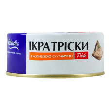 Ікра тріски з копченою скумбрією Pate Veladis з/б 100г