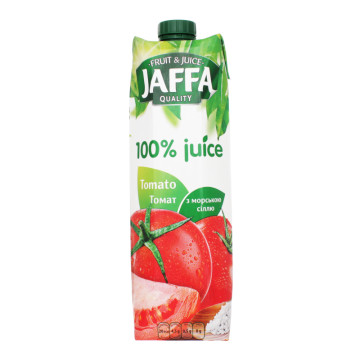 Сік з морською сіллю Томат Jaffa т/п 1л