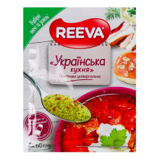 Приправа універсальна Українська кухня Reeva м/у 60г