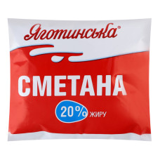 Сметана 20% Яготинська м/у 350г