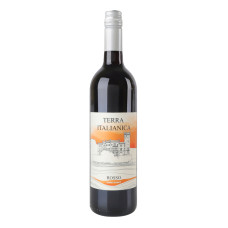 Вино 0.75л 10.5% червоне напівсолодке Rosso Amabile Terra Italianica пл