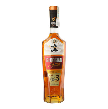 Бренді 3 зірки Georgian Legend 40% с/пл 500мл