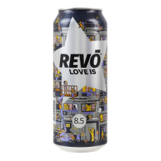 Напій слабоалкогольний енергетичний 500мл 8.5% сильногазований Love is Revo з/б