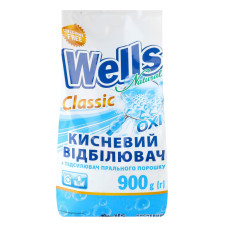 Відбілювач кисневий Classic Wells Natural 900г