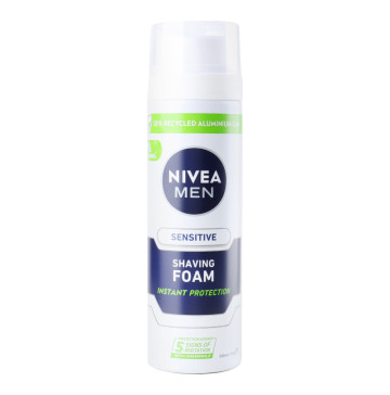 Піна для гоління Instant Protection Sensitive Nivea Men 200мл