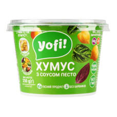 Хумус з соусом песто Yofi! ст 250г