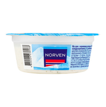 Крем фіш з оселедцем Norven ст 80г