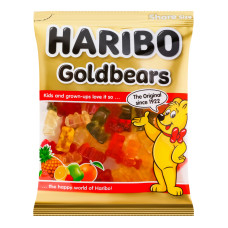 Цукерки желейні неглазуровані Goldbears Haribo м/у 150г