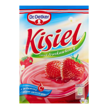 Кисіль зі смаком полуниці Dr.Oetker м/у 38г