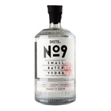 Горілка 1л 40% Distil. №9 пл