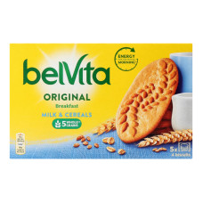 Печиво мультизлакове Milk&Cereals Original Breakfast BelVita к/у 225г