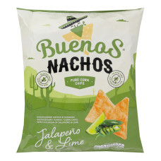 Чипси кукурудзяні зі смаком халапеньйо-лайму Nachos Buenos м/у 90г