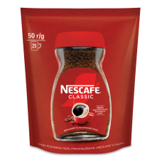 Кава розчинна гранульована Classic Nescafe д/п 50г