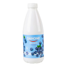 Йогурт 1.5% питний Чорниця Danone п/пл 800г