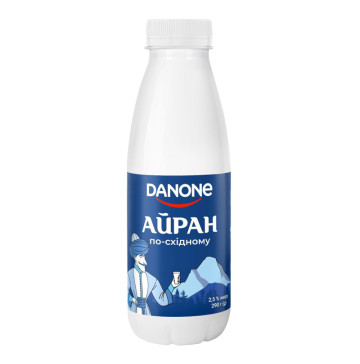 Айран 2.5% По-східному Danone п/пл 290г