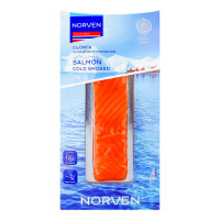Сьомга філе-шматок Norven х/к з/ш 1с в/у 180г