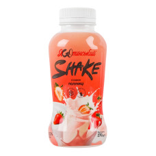 Коктейль молочний 1.5% зі смаком полуниці Shake Яготинський п/пл 270г